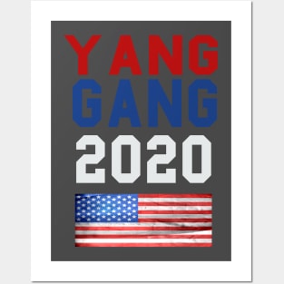 yang gang 2020 shirt Posters and Art